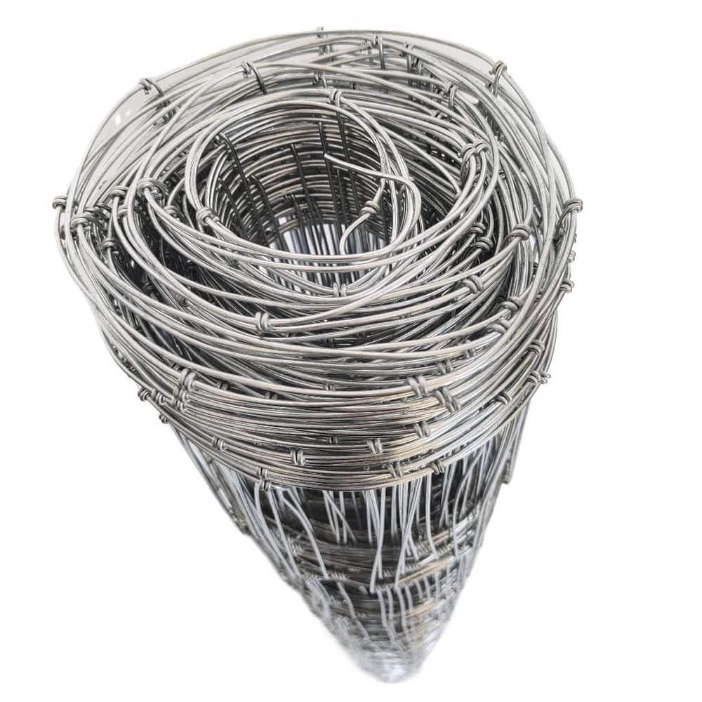 4 ft. x 164 ft. 14 Gauge Galvanized Heavy Metal Wire Fence Snake Fencing Deer Fence Goat Fence - Hercitys