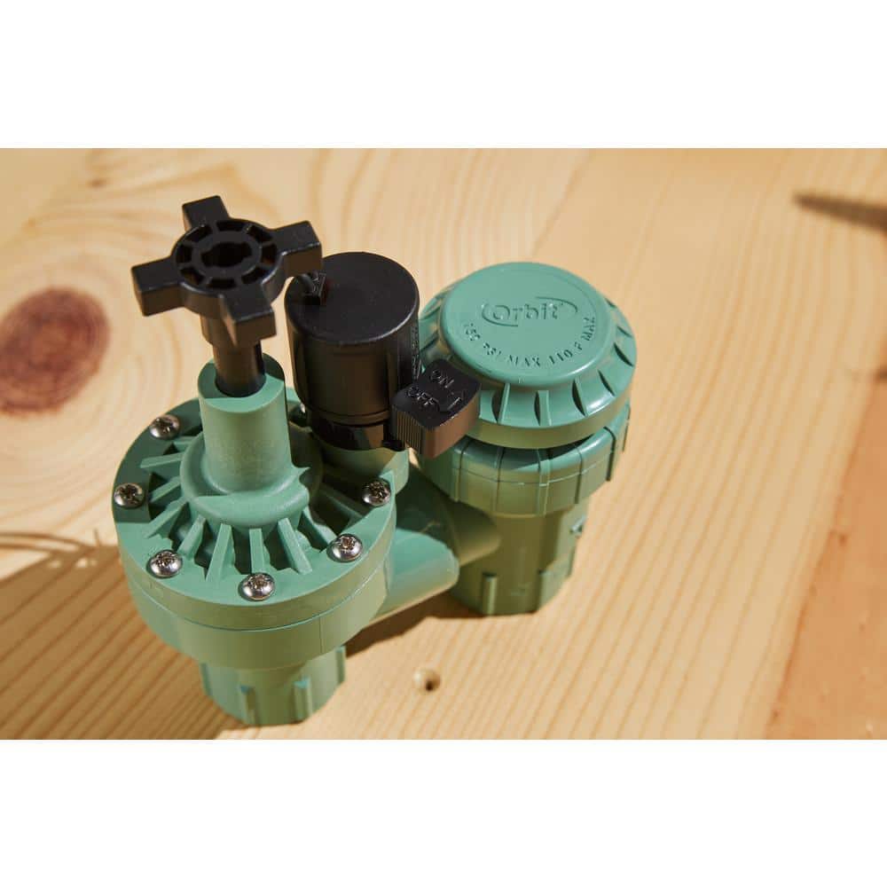 3/4 in. Plastic FPT Automatic Anti-Siphon Zone Valve - Hercitys