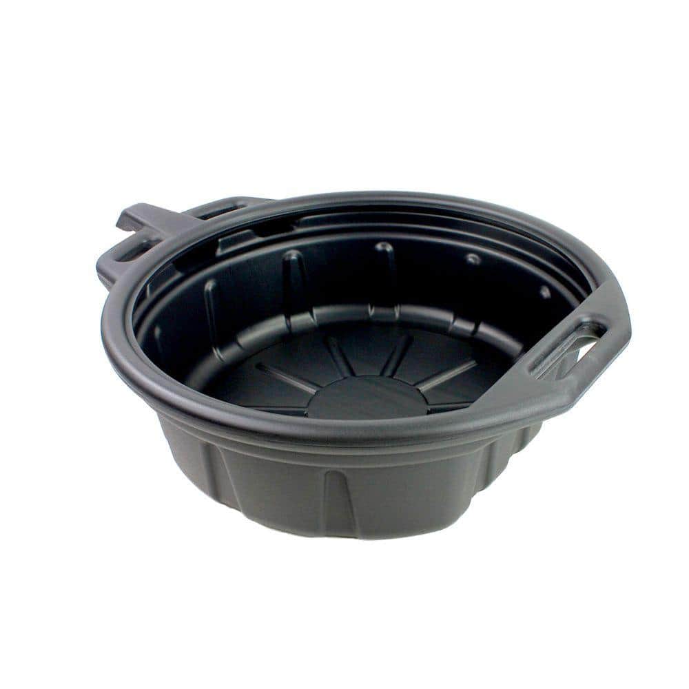 4.5 Gal. Black Portable Antifreeze and Oil Drain Pan - Hercitys