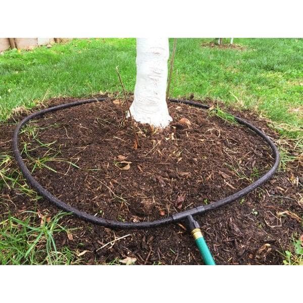 3/8 in. Dia x 100 ft. 20-Piece Garden Soaker Hose Kit - Hercitys