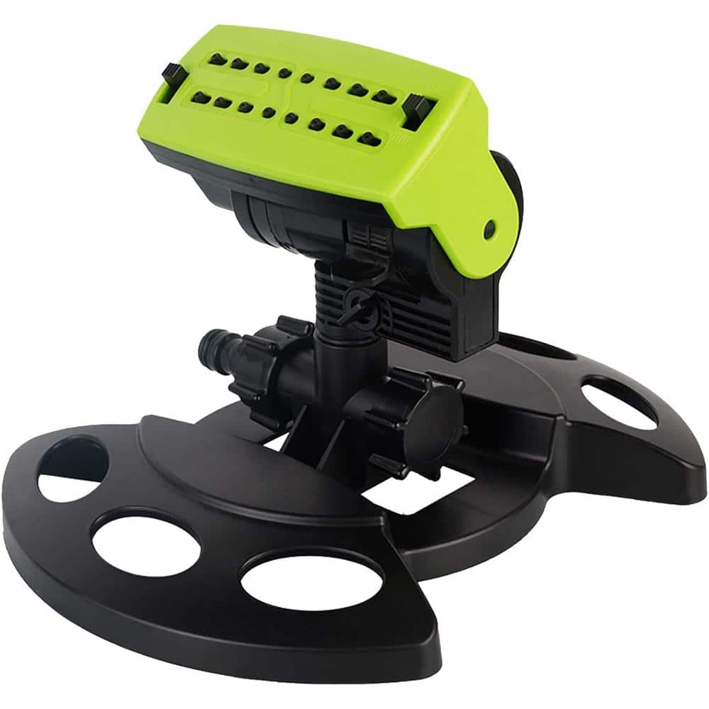 180-Degree Rotating Mini Oscillator Sprinkler Adjustable Lawn Sprinkler Irrigation System Water Sprayer System - Hercitys