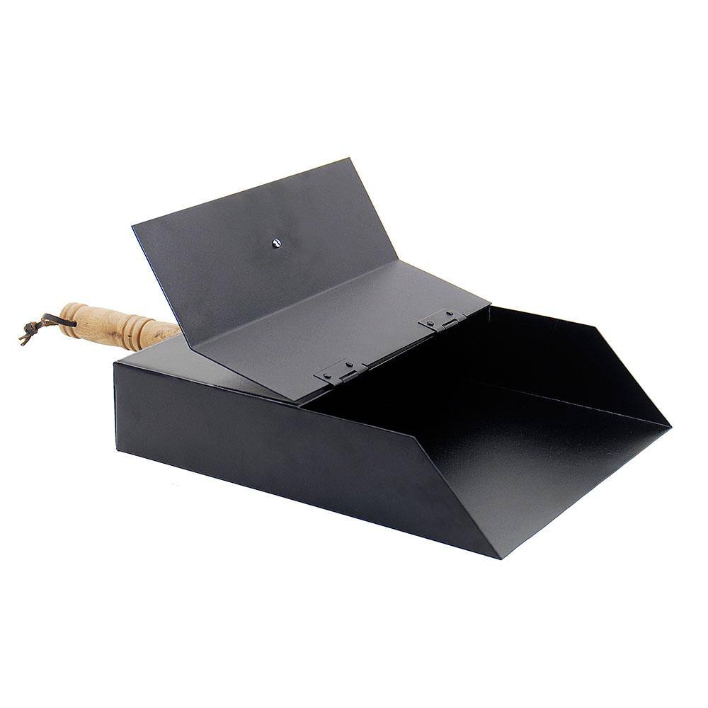 18 in. L Grey No Mess Ash Box with Lid - Hercitys