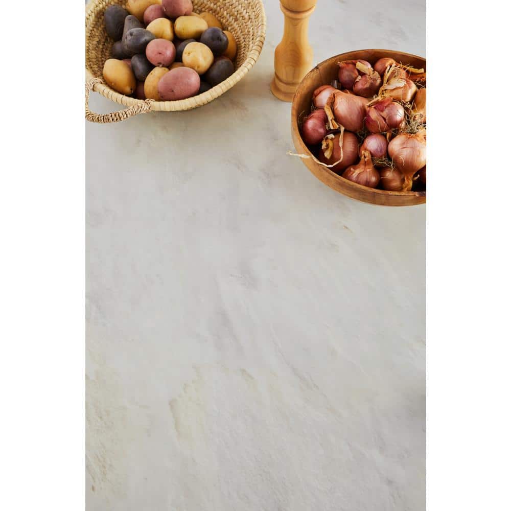 5 ft. x 12 ft. Laminate Sheet in 180fx Prosecco Quartzite with Satin Touch Finish - Hercitys