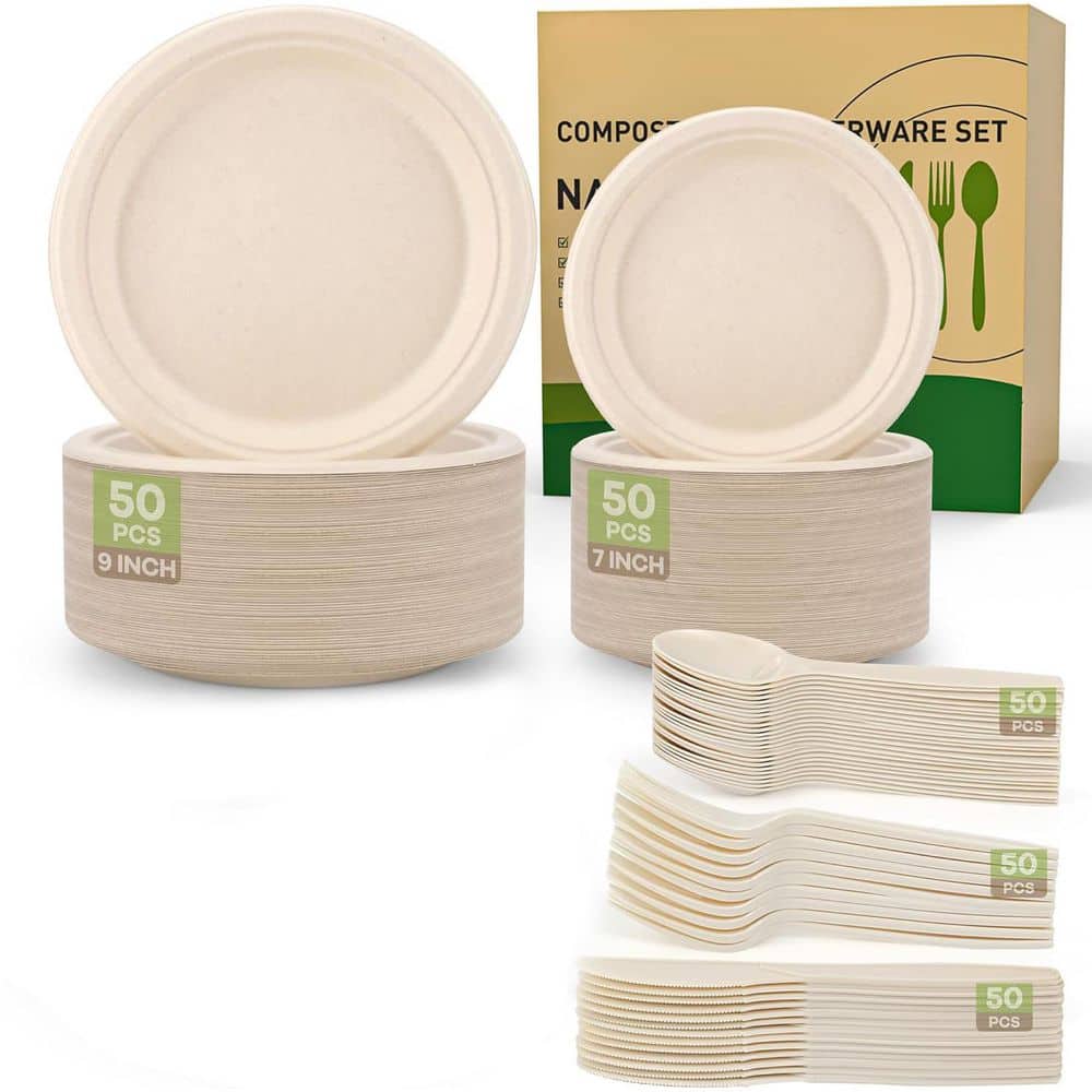 Shop Home Decor & Furniture/Kitchenware & Tableware/Tableware/Disposable Tableware - Hercitys