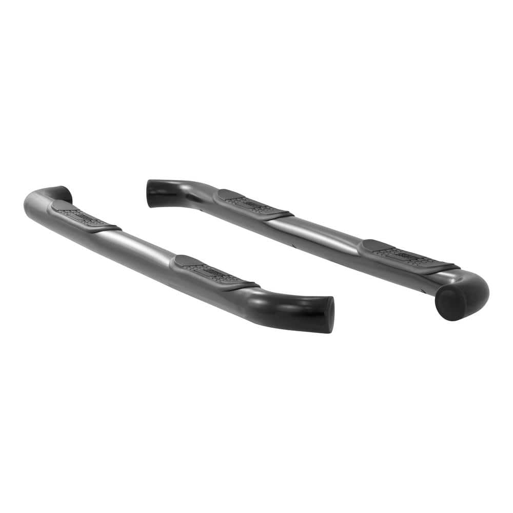 3-Inch Round Black Steel Nerf Bars, No-Drill, Select Honda Ridgeline - Hercitys