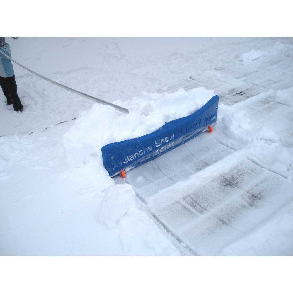 192 in. Handle 1000 Combo – 500 Roof Snow Removal System and SnowRake Deluxe - Hercitys
