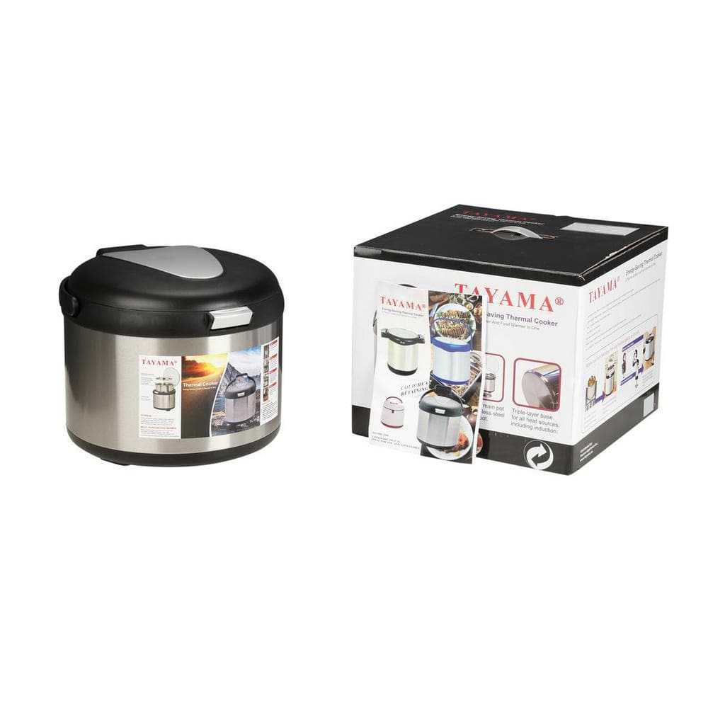 5 qt. Stainless Steel Energy-Saving Thermal Cooker Stock Pot - Hercitys