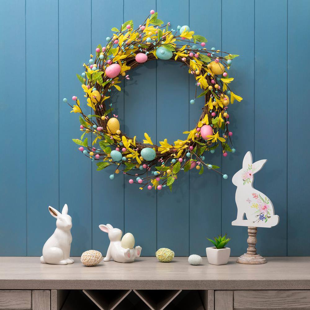 22 in. H Easter Egg Wreath - Hercitys