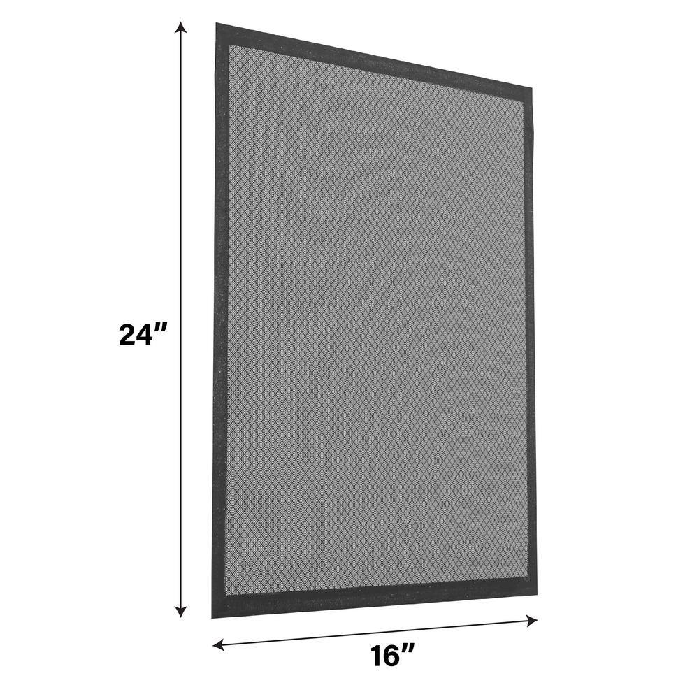 16 in. x 24 in. x 1 in. Flexible Permanent Washable Air Filter MERV 8 - Hercitys