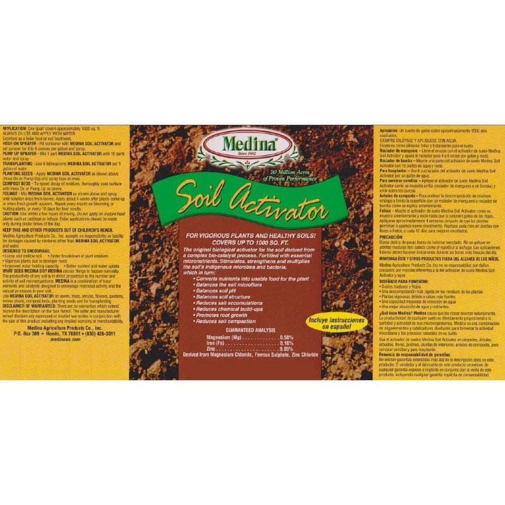 1 gal. Organic Soil Activator - Hercitys
