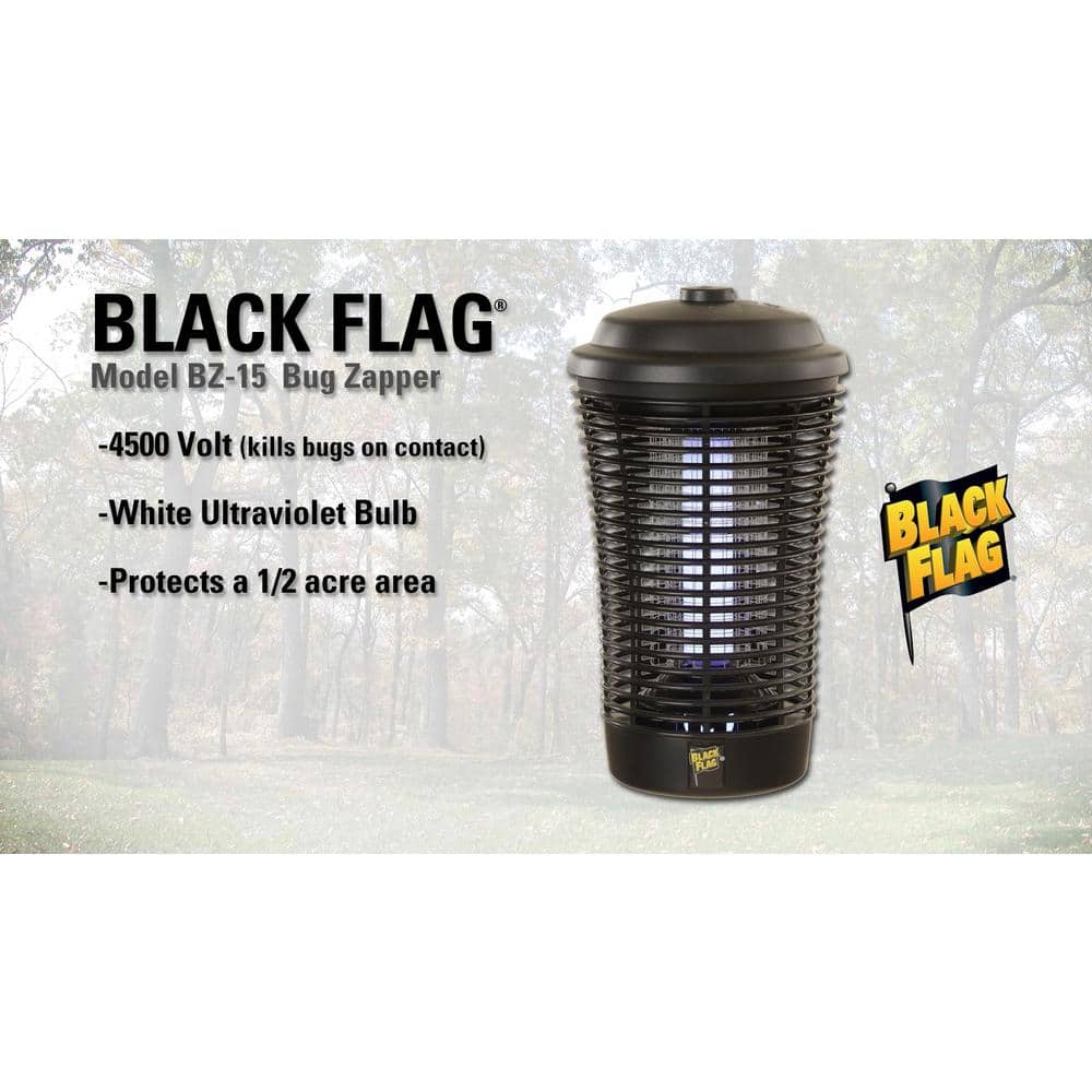 4500-Volt 15-Watt Bug Zapper Insect Killer, Includes Lure - Hercitys