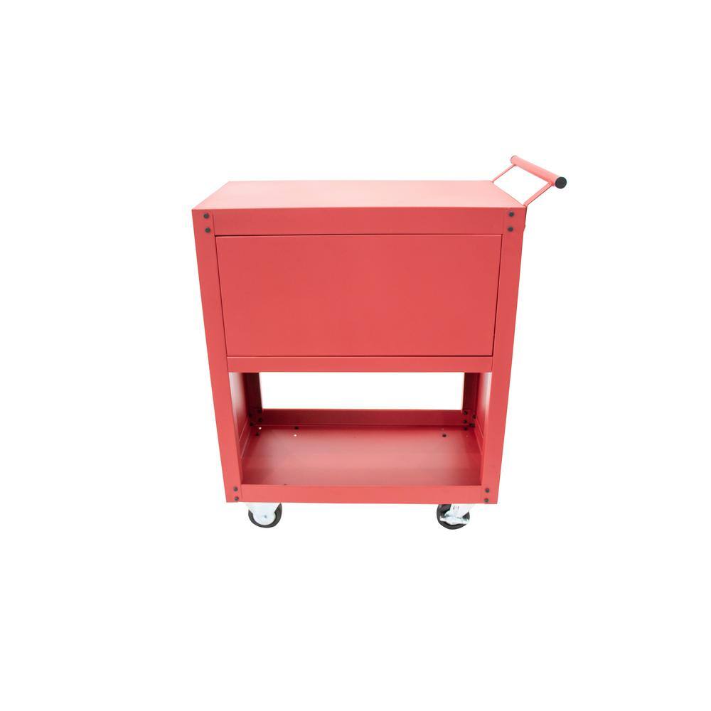 33 in. 1-Drawer Utility Cart Cabinet - Hercitys