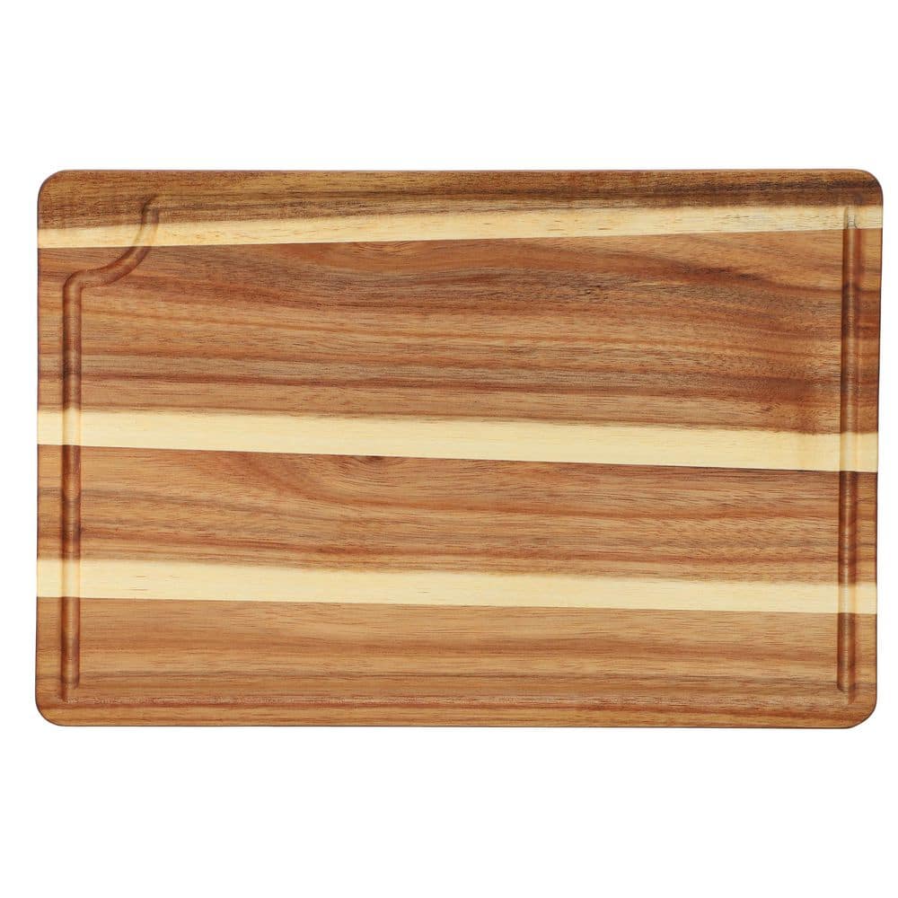 3 Piece Acacia Wood Cutting Board Set - Hercitys