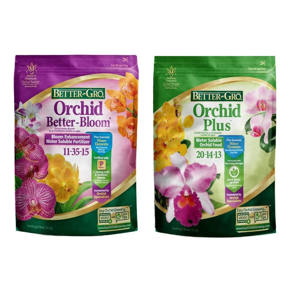 1 lb. Orchid Plant Food Combo Pack - Hercitys