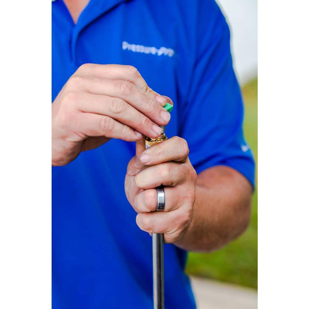 4000 PSI 3 ft. Insulated Pressure Washer Gun Lance Assembly with 3/8in. Quick Connect Coupler - Hercitys