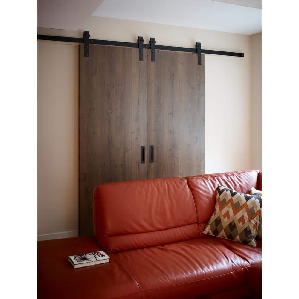 4 ft. x 8 ft. Laminate Sheet in Planked Coffee Oak with Matte Finish - Hercitys