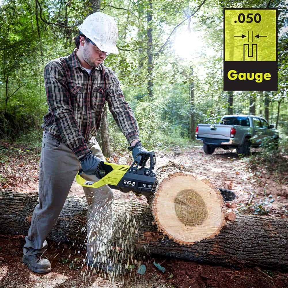 18 in. 0.050-Gauge Replacement Full Complement Standard Chainsaw Chain, 62 Links (2-Pack) - Hercitys