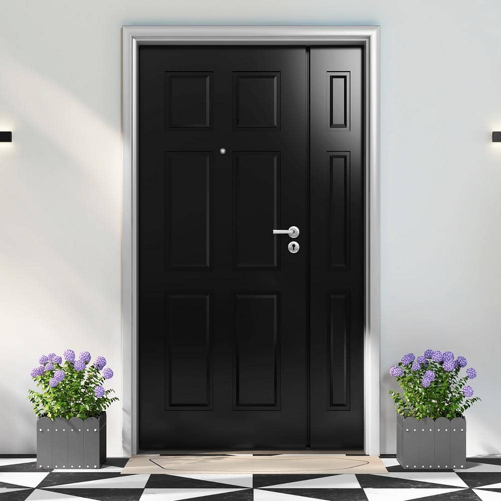 12.5 in. x 12 in. x 10 in. Planter Box Weather-Resistant Square Grey HDPE Flower Pot Garden Bed (2-Pack) - Hercitys