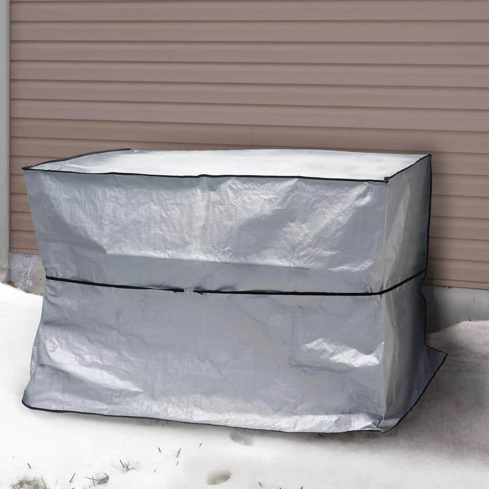 36 in. x 48 in. x 34 in. Central Air Conditioner Cover - Hercitys