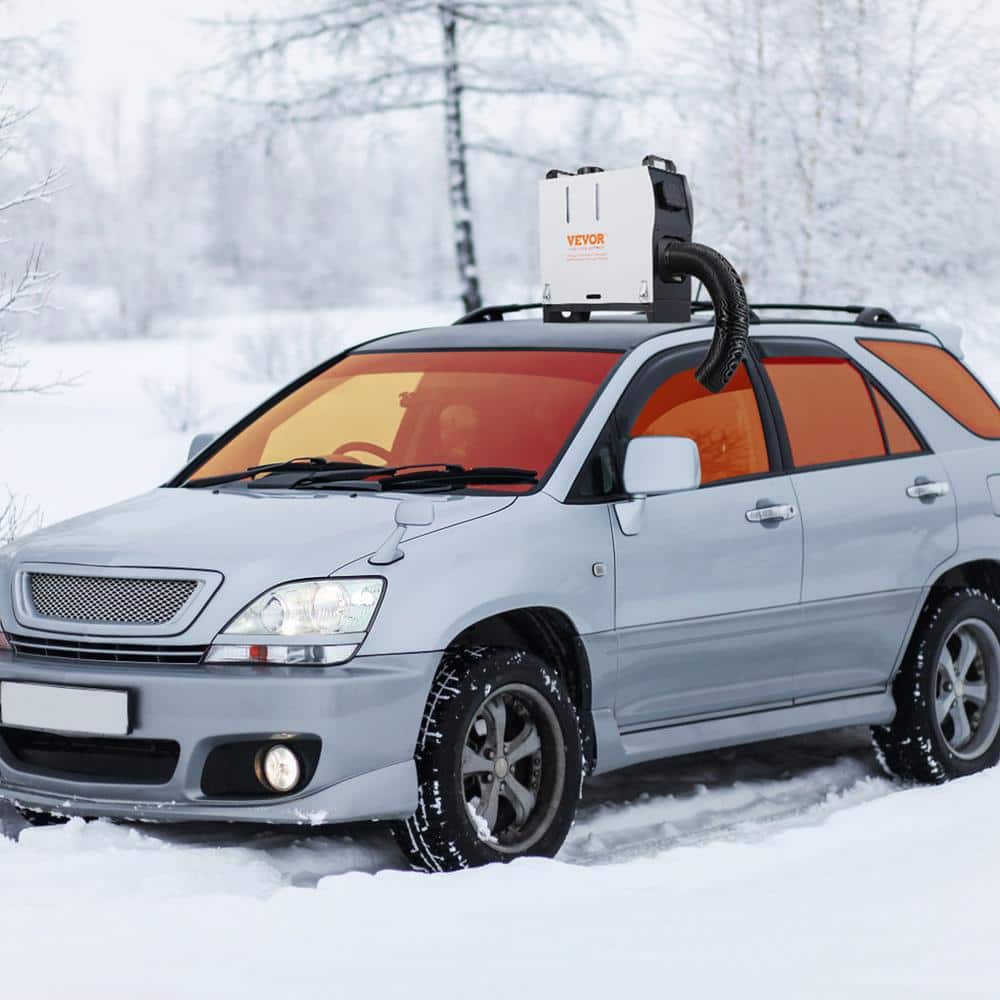 5-8KW Diesel Heater 27297 BTU Diesel Heater All-in-One with Remote Control and LCD Screen Fast Heating Space Heater - Hercitys