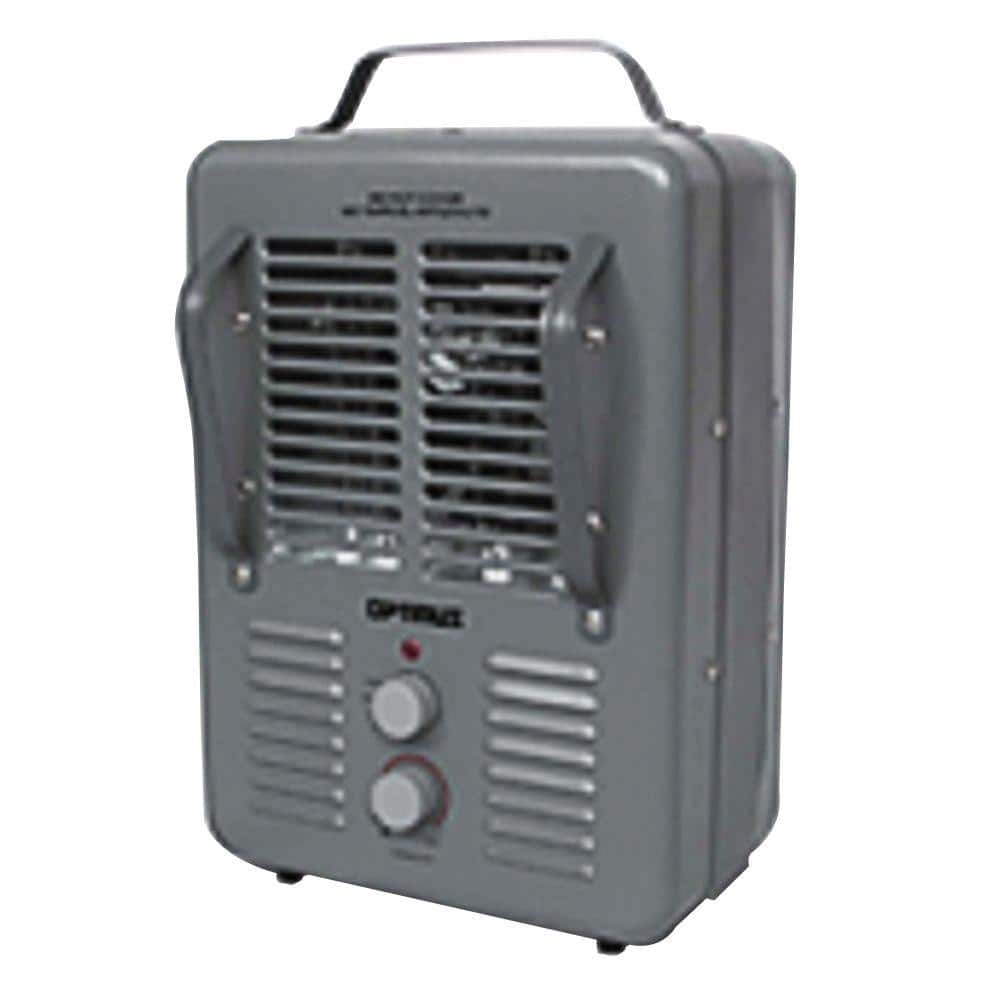 1300-Watt to 1500-Watt Portable Utility Fan Heater with Thermostat Full Size - Hercitys