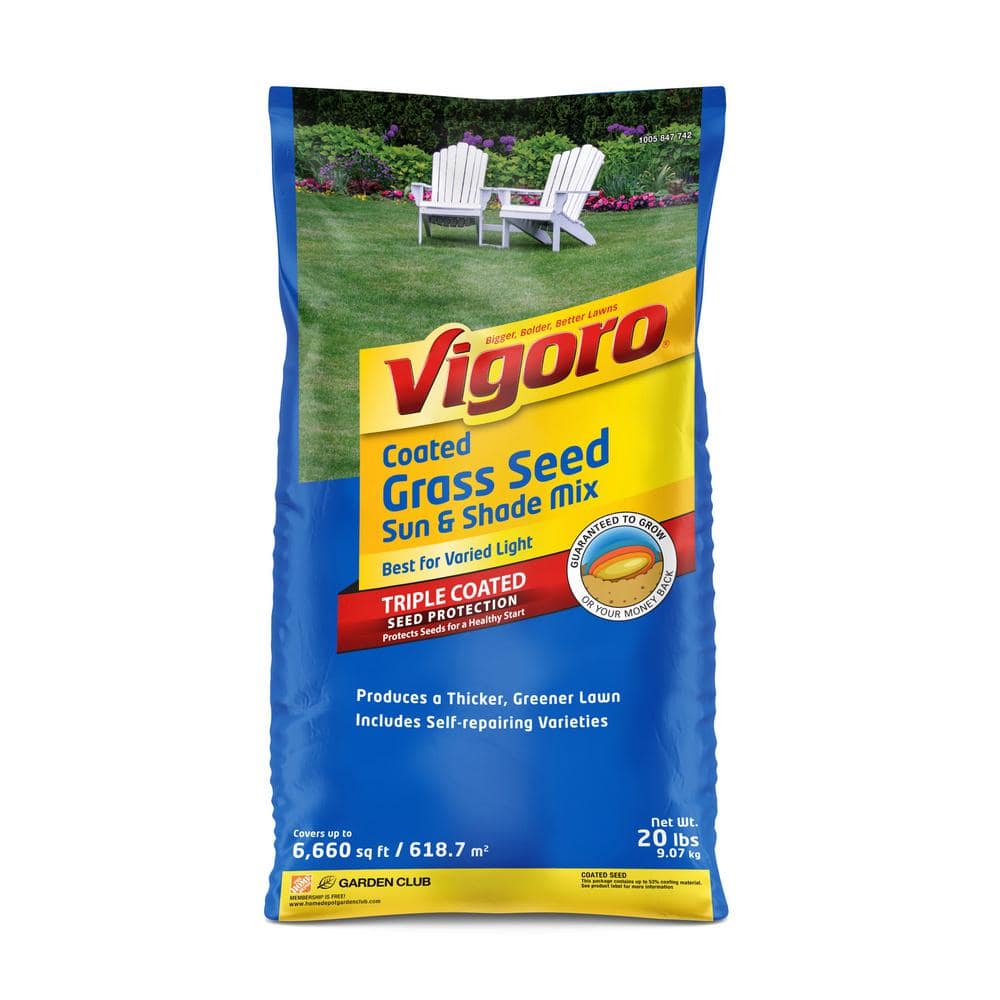 20 lbs. Sun and Shade Grass Seed Mix - Hercitys