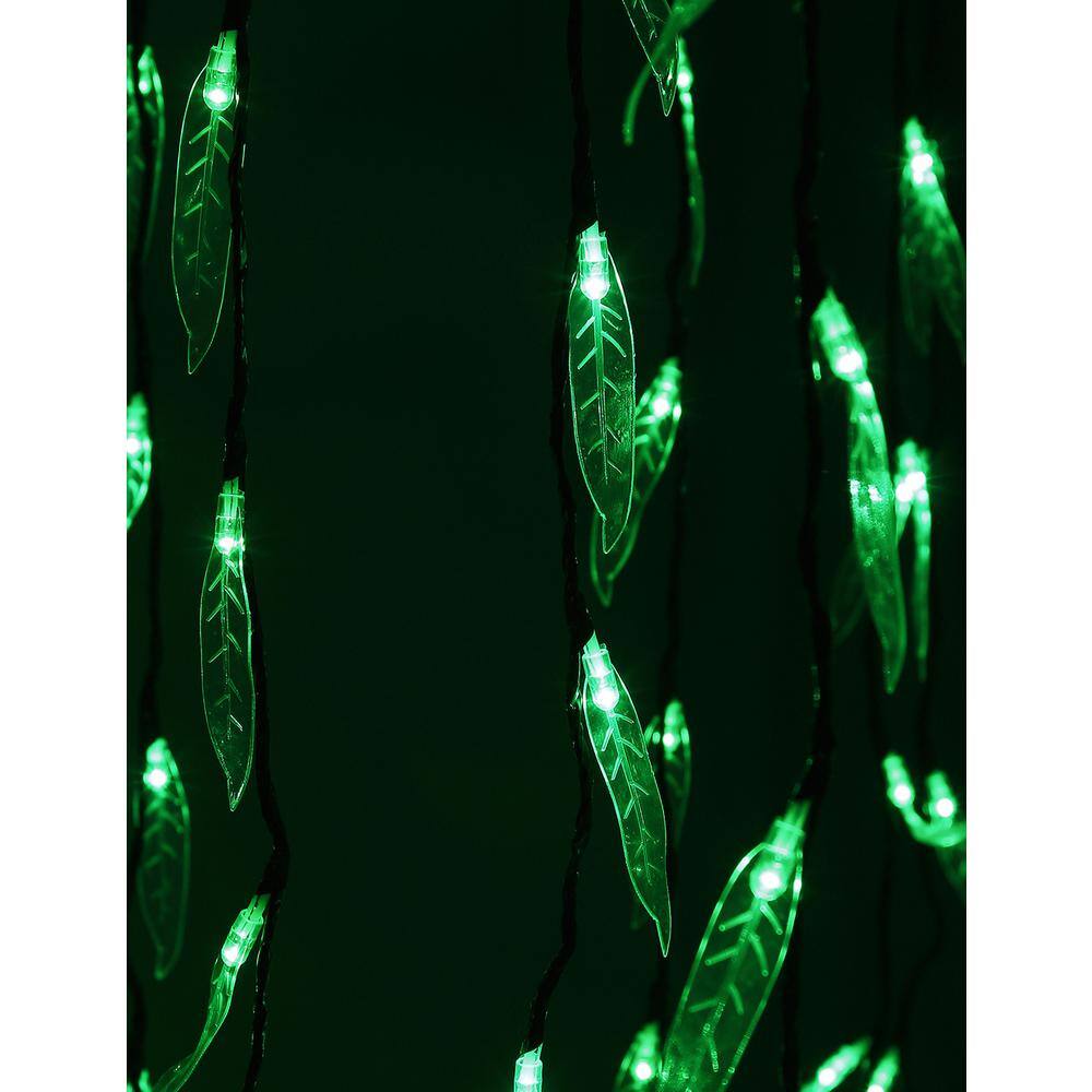 5.5 ft. Pre-Lit Willow Tree with 200 Warm White LED Lights - Hercitys