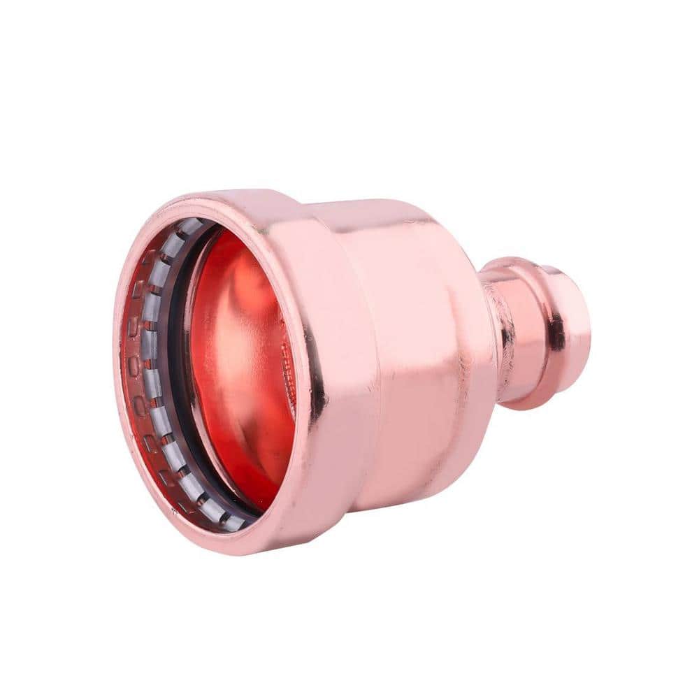 4 in. x 3 in. Copper Press XL Coupling Reducer Press Fit x Press Fit - Hercitys