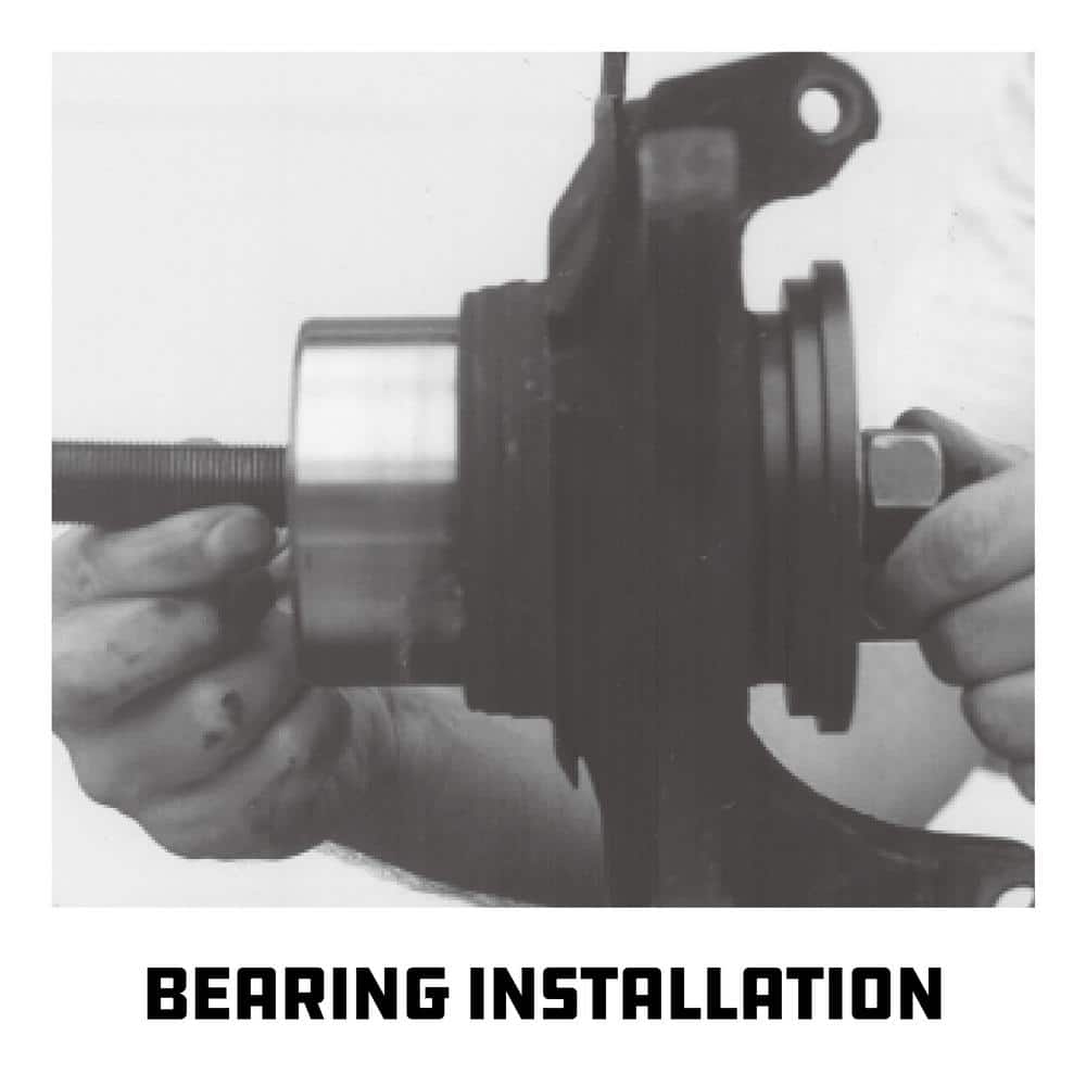 23-Piece Front Wheel Drive Bearing Remover and Installer Kit - Hercitys