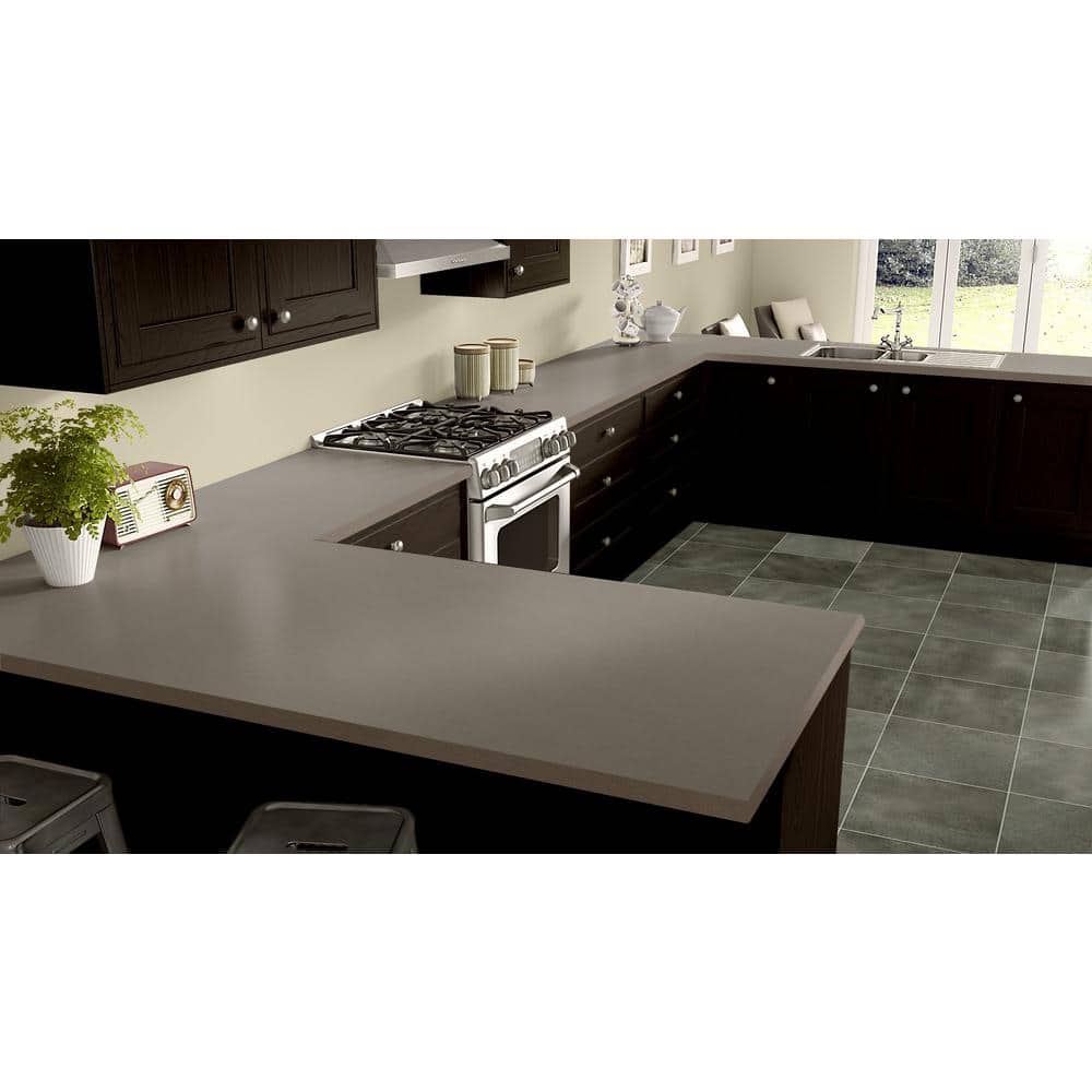 5 ft. x 12 ft. Laminate Sheet in Casual Linen with Standard Fine Velvet Texture Finish - Hercitys