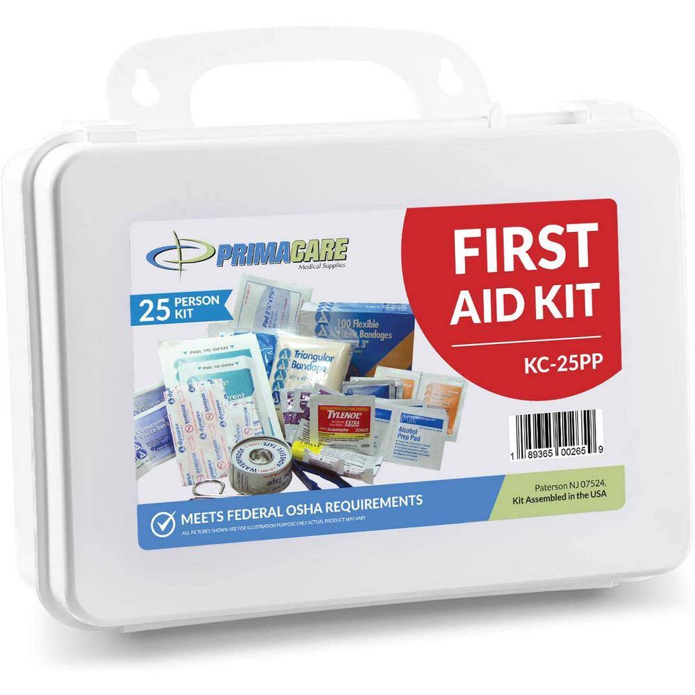 145-Piece 25-Person OSHA Poly First Aid Kit - Hercitys