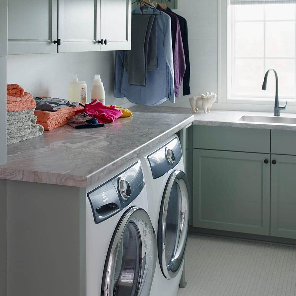 5 ft. x 12 ft. Laminate Sheet in 180fx Neapolitan Stone with SatinTouch Finish - Hercitys