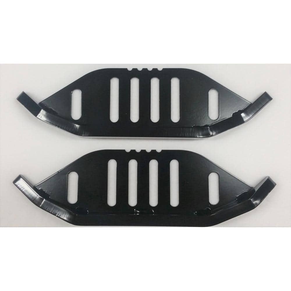 3 in. and 1 in. Pro Series Heavy Duty Snow Blower Skid Shoes Fits Slot Spacing (Set of 2) - Hercitys