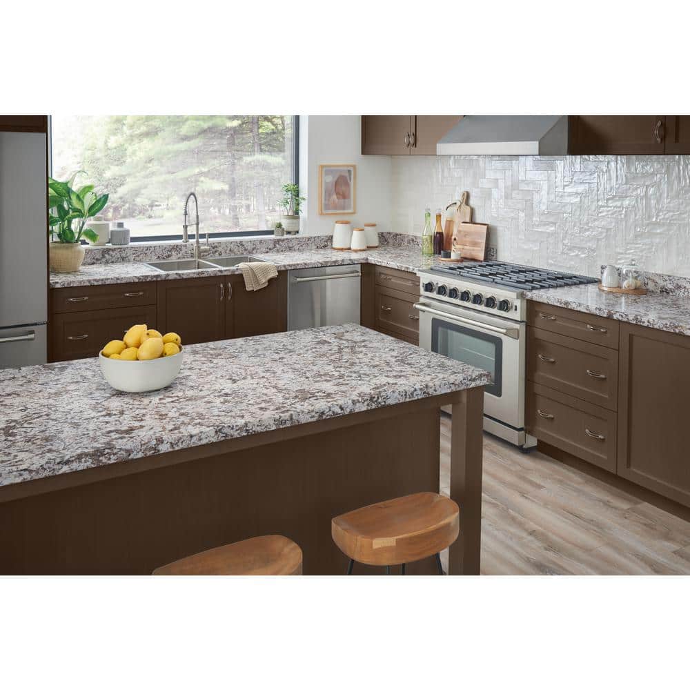 5 ft. x 12 ft. Laminate Sheet in Bianco Antico in Premiumfx Etching Finish - Hercitys