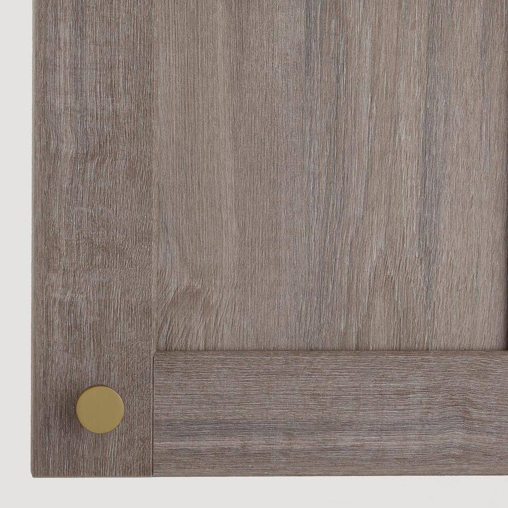 10-Pack The Perfect Knob 1-1/8 in. (29 mm) Classic Satin Brass Round Cabinet Knob - Hercitys