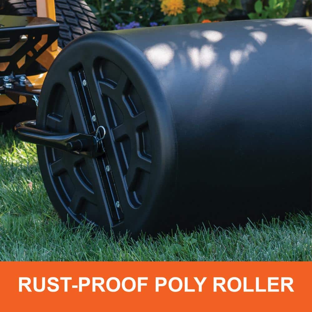 18 in. x 24 in. Poly Push/Tow Behind Lawn Roller - Hercitys