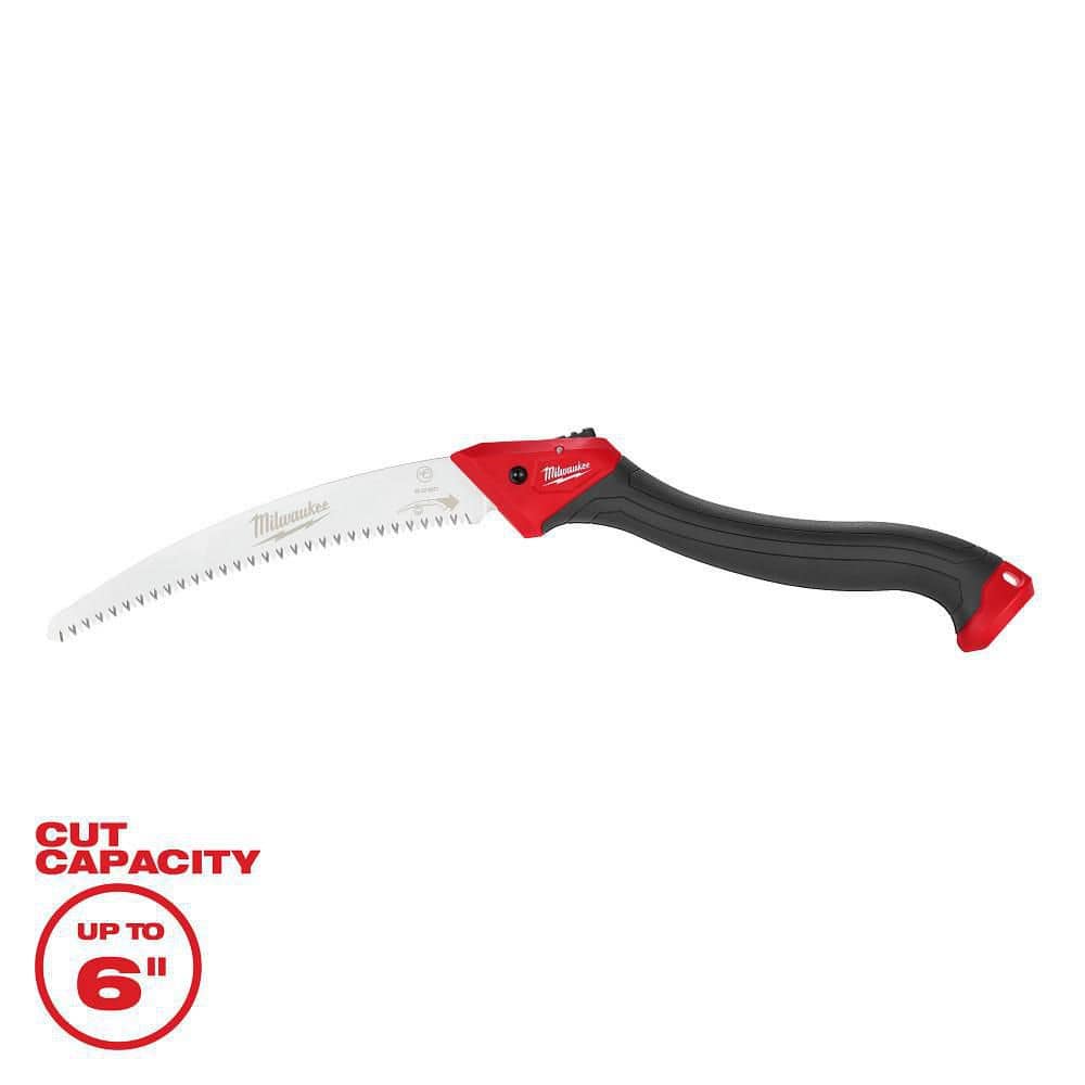 10 in. High Carbon Steel Blade Pruning Saw with Secondary Blade Position - Hercitys