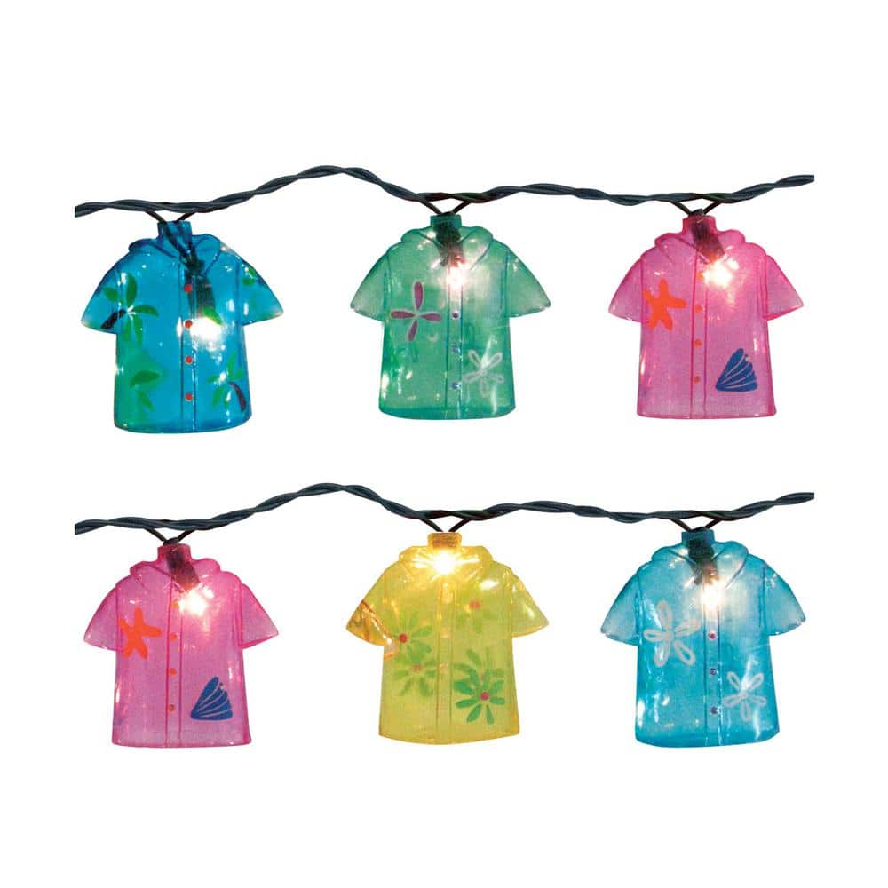 11.25 ft. 10-Count Summer Shirt Multi Lights - Hercitys