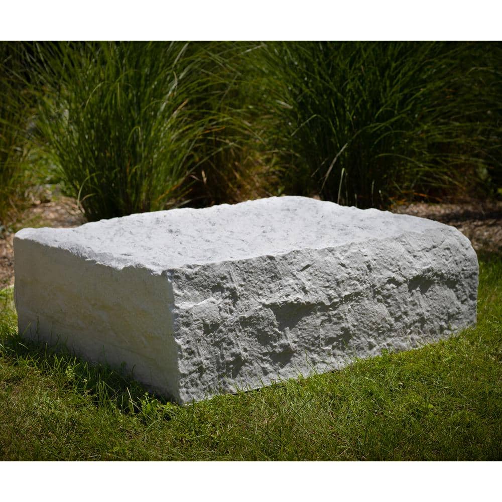 13 in. x 42 in. x 34 in. Sandstone Polyethylene Extra Large Landscape Rock - Hercitys