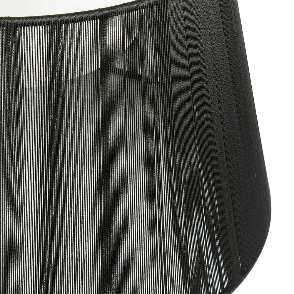 13 in. Black Mesh Japandi Design LED Flush Mount Ceiling Light Matte Gold Housing 800 Lumens Adjustable CCT Dimmable - Hercitys