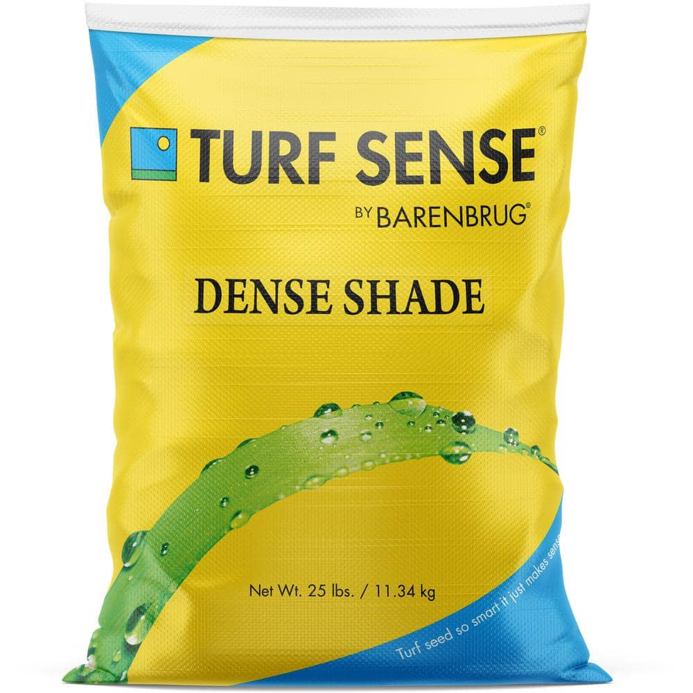 25 lbs. 5,000 sq.ft. Turf Sense Dense Shade Mix Grass Seed - Hercitys