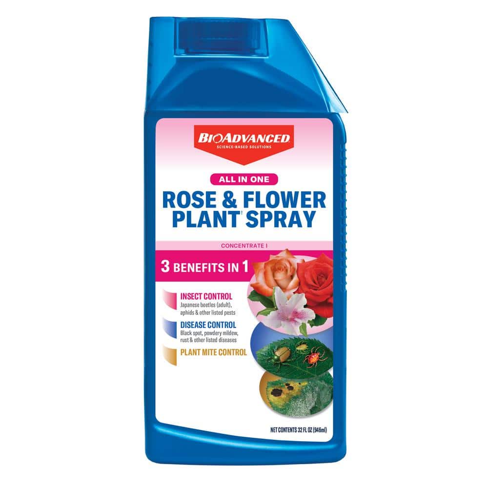32 oz. Concentrate All-in-One Rose and Flower Insect Killer - Hercitys
