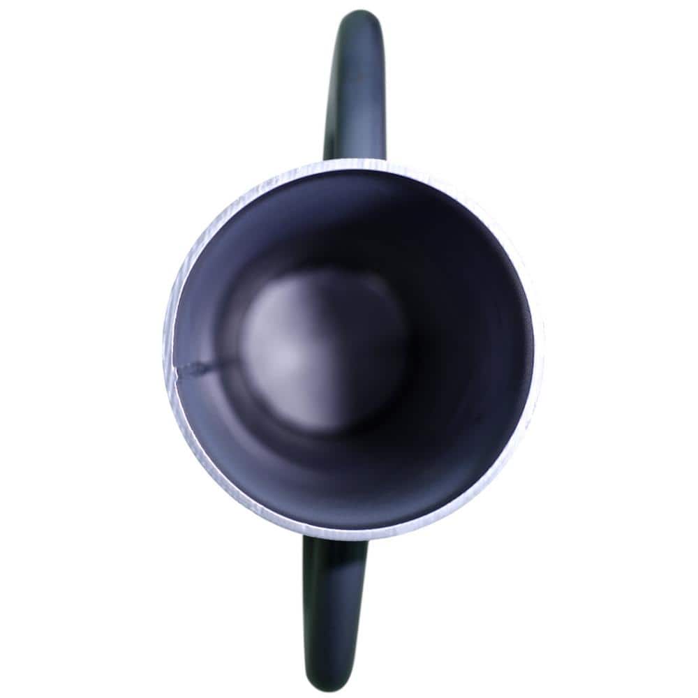 23.5 in. H Metal Border Fence Post Driver with Handle, Heavy Duty T-Post Pounder Rammer for Installing Fence Post, Gray - Hercitys