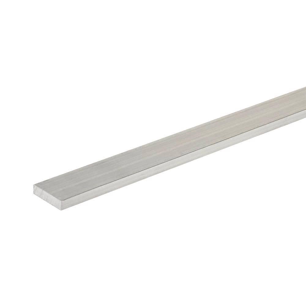 1 in. x 8 ft. – 1/8 in. Thick Aluminum Flat Bar - Hercitys