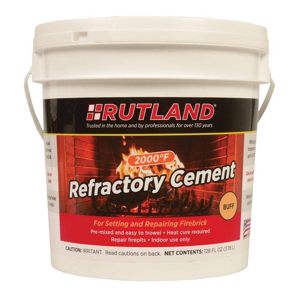 128 fl. oz. Refractory Cement Tub - Hercitys