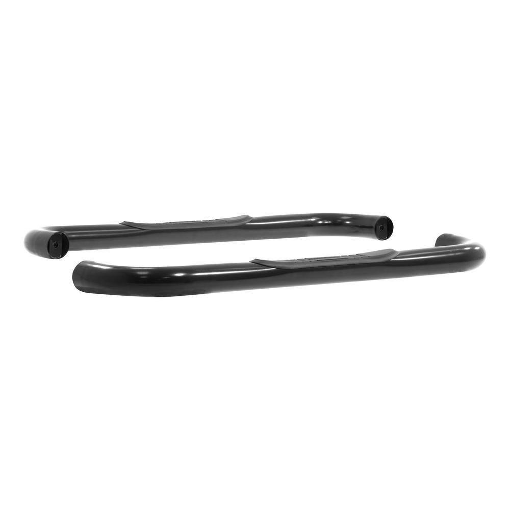 3-Inch Round Black Steel Nerf Bars, No-Drill, Select Chevrolet Blazer FS, Tahoe, GMC Yukon, C, K - Hercitys