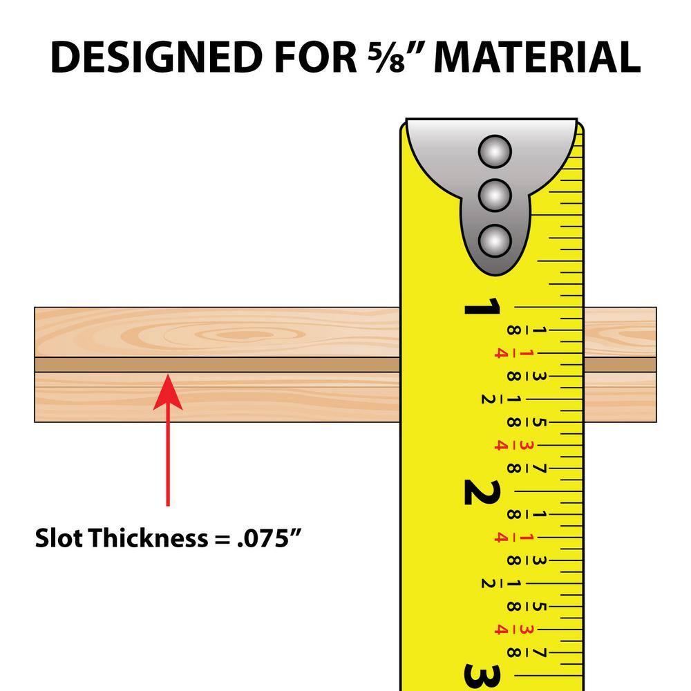 5/8 in. Dove Gray Polyethylene Center Barb Hobbyist Pack Bumper Tee Moulding Edging 25 ft. Long Coil - Hercitys