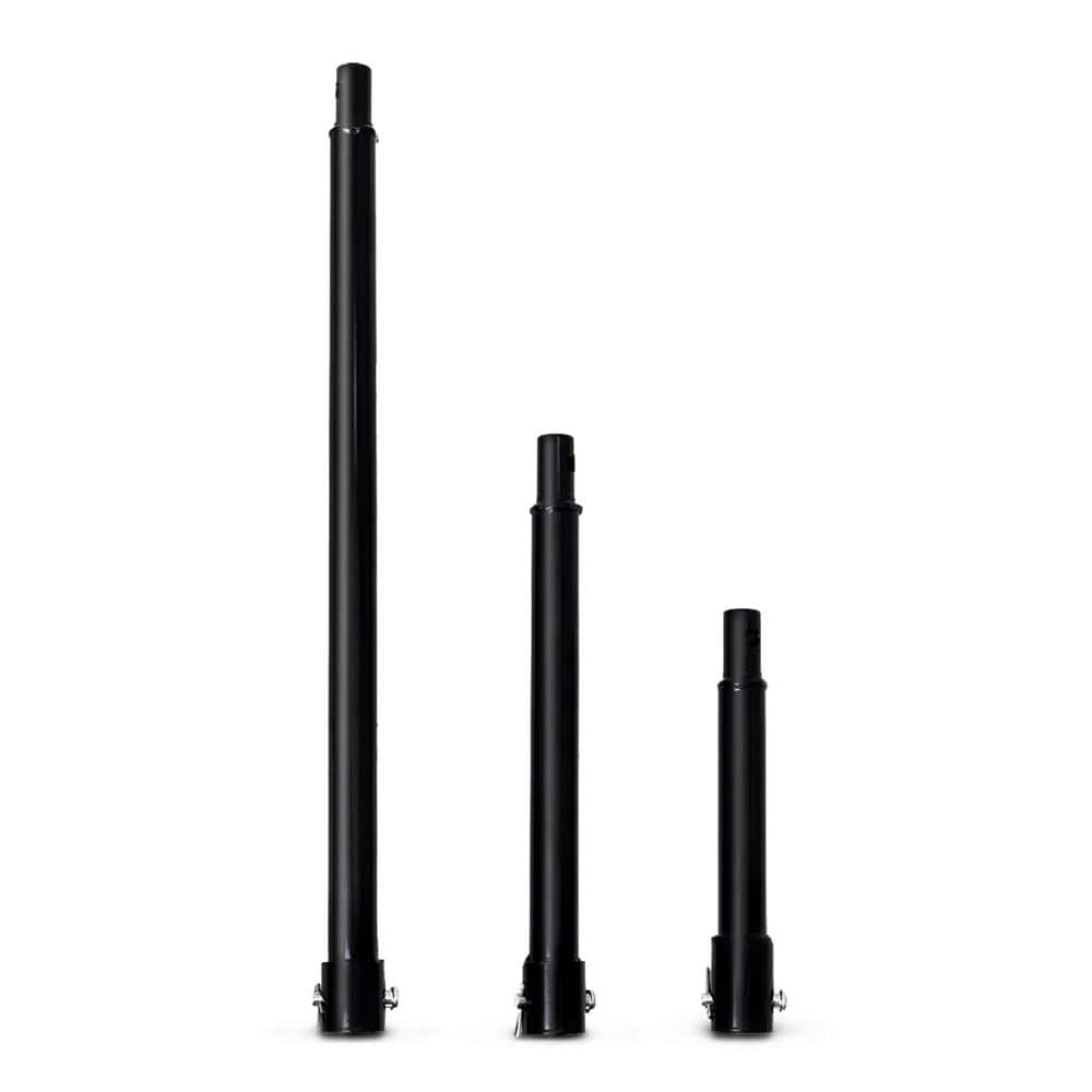 20 in. Post Hole Digger Earth Auger Bit Extension Set (3-Piece) - Hercitys