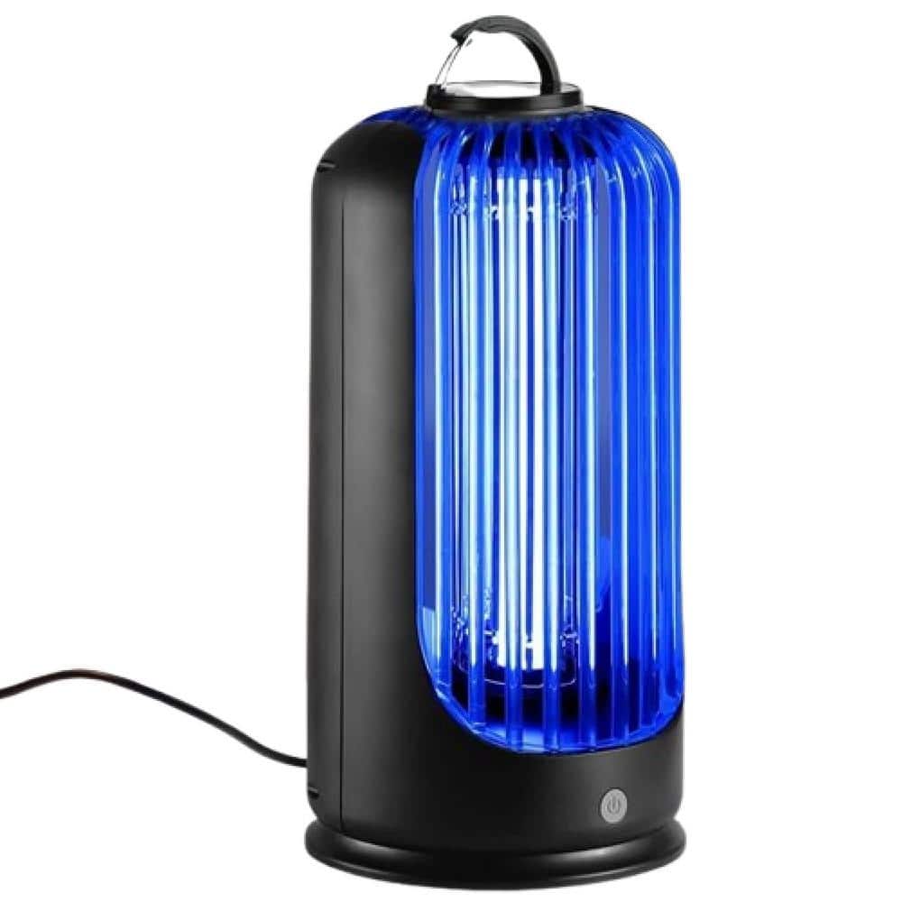15-Watt Electronic Indoor/Outdoor Mosquito Repellent High Powered UV Light Electric Bug Zapper Waterproof, Black - Hercitys