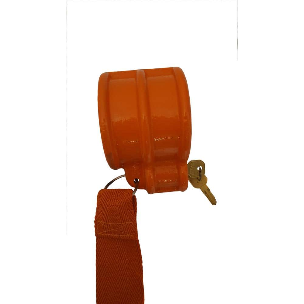 1/2 in. Thick Cast Steel King Pin Lock (Set of 6, Keyed Alike) - Hercitys